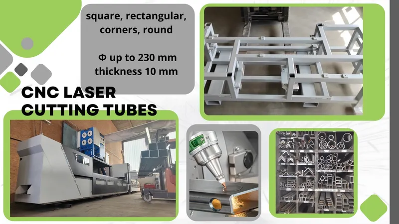 Laser cutting tubes